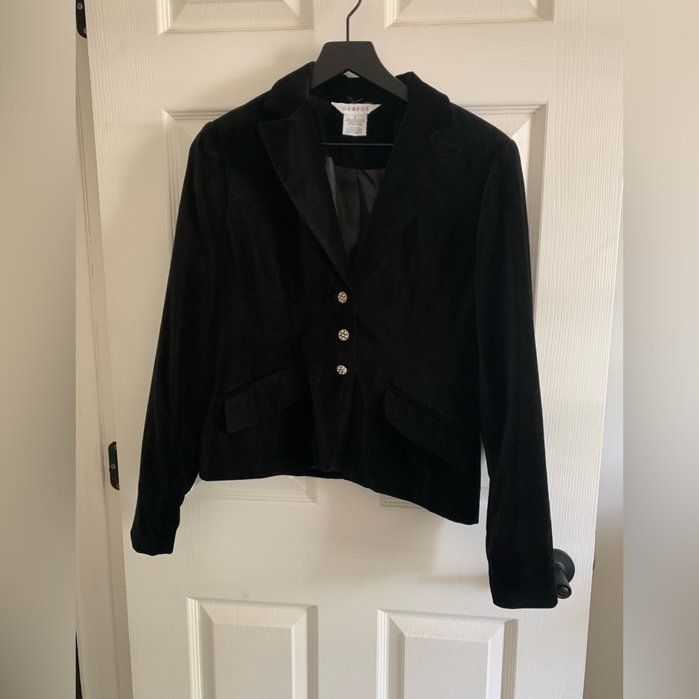 George Women's Elegant Black Blazer